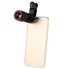 8X Zoom Universal Mobile Phone Lentes Clip Telephoto Camera Telescope Lens For iPhone 6 6s 7 8 Plus 5 5s 5c 4 4s Smartphone