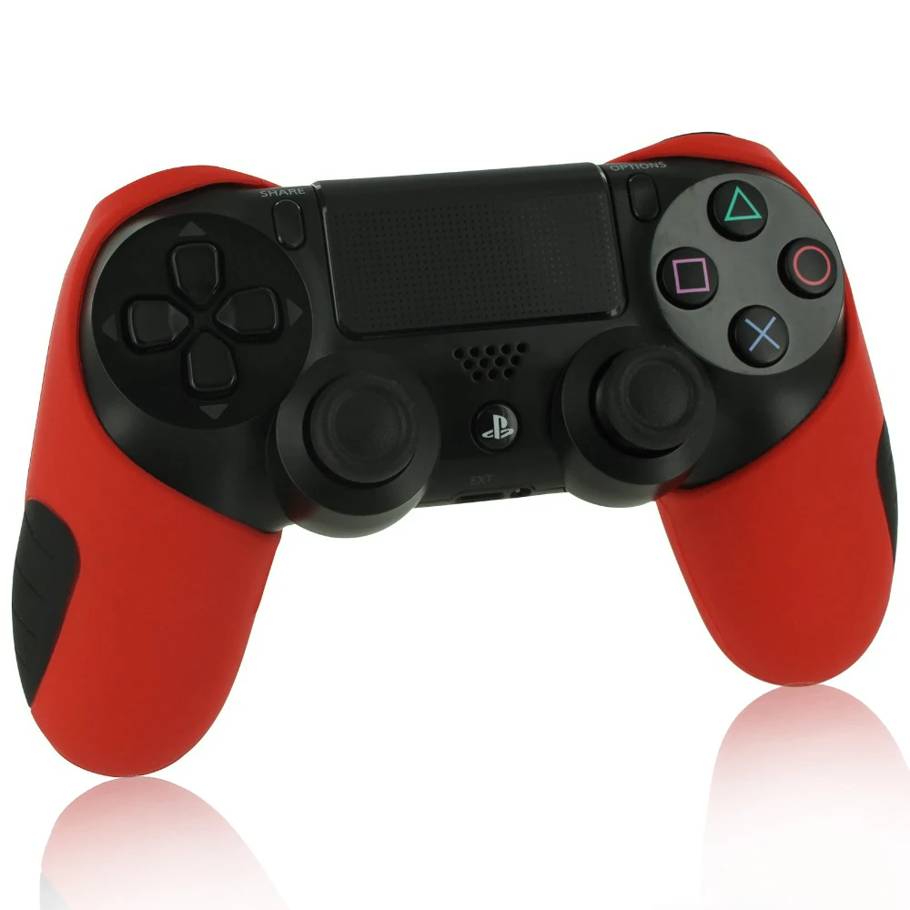 5pcs-COVER-CASE-SILICONE-FOR-COMMAND-for-SONY-for-PS4-DUALSHOCK-4-PRO-GRIP-EXTRA