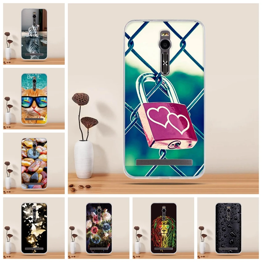 

For Asus ZenFone 2 ZE551ML Case Cover for Asus ZenFone 2 ZE551ML Cover Silicon Phone Case for Asus Asus ZenFone 2 5.5inches bags