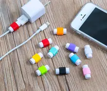5Pcs/lot Data Line Protection Case Coil Protective Cover For Charging Cable Phone Charging Case Headphone Winder Gifts New Year