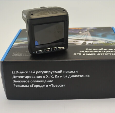 3 в 1 Автомобильный радар детектор Русская версия 2 4 &quotDVR камера с тахографом