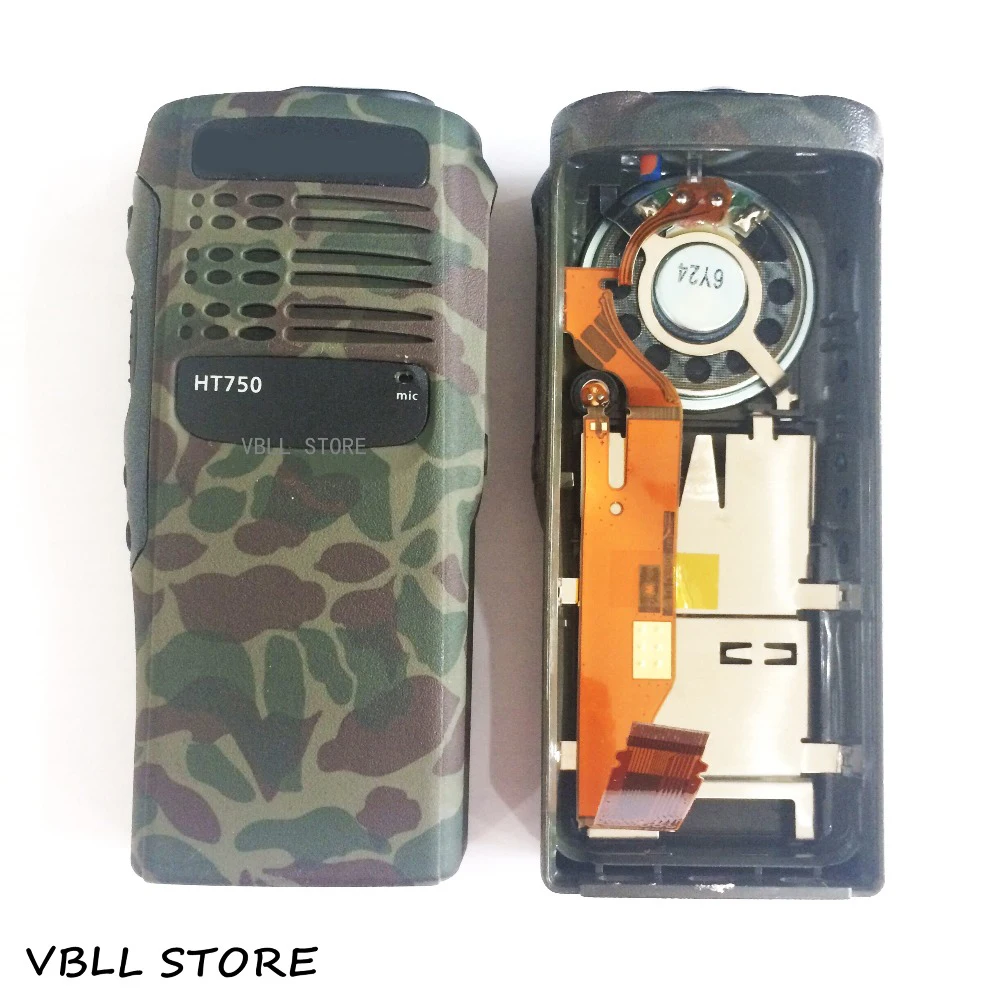 

PMLN4216 Camouflage Front Housing Case Cover Kit with Speaker Mic For Motorola HT750 GP340 GP328 Walkie Talkie Portable Radio