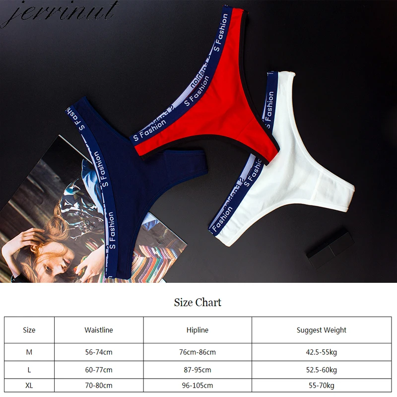 JERRINUT 3 Pcs Underwear Women Thong String Woman Panties Sexy G String Women Cotton Briefs Seamless Female Underwear Thong JERRINUT 3 Pcs Underwear Women Thong String Woman Panties Sexy G String Women Cotton Briefs Seamless Female Underwear Thong