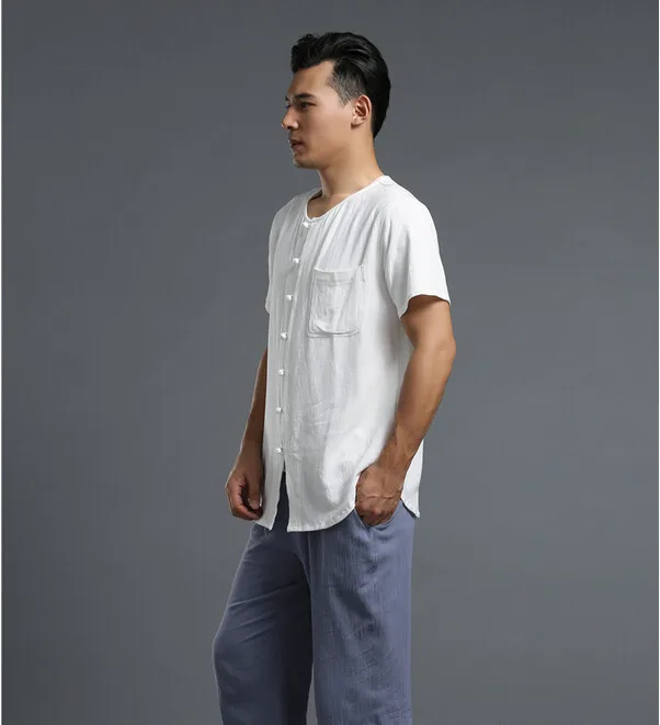 Летняя модная Высококачественная обувь стиральная хлопок белье дышащая мужская повседневная рубашка мужские рубашки свободные мужские рубашки