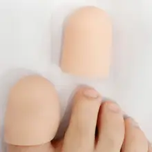 Гель для пальцев ног, гелевая Крышка для пальцев ног, защитная крышка для мозолей, массажер, облегчение боли, гелевые стельки для пальцев