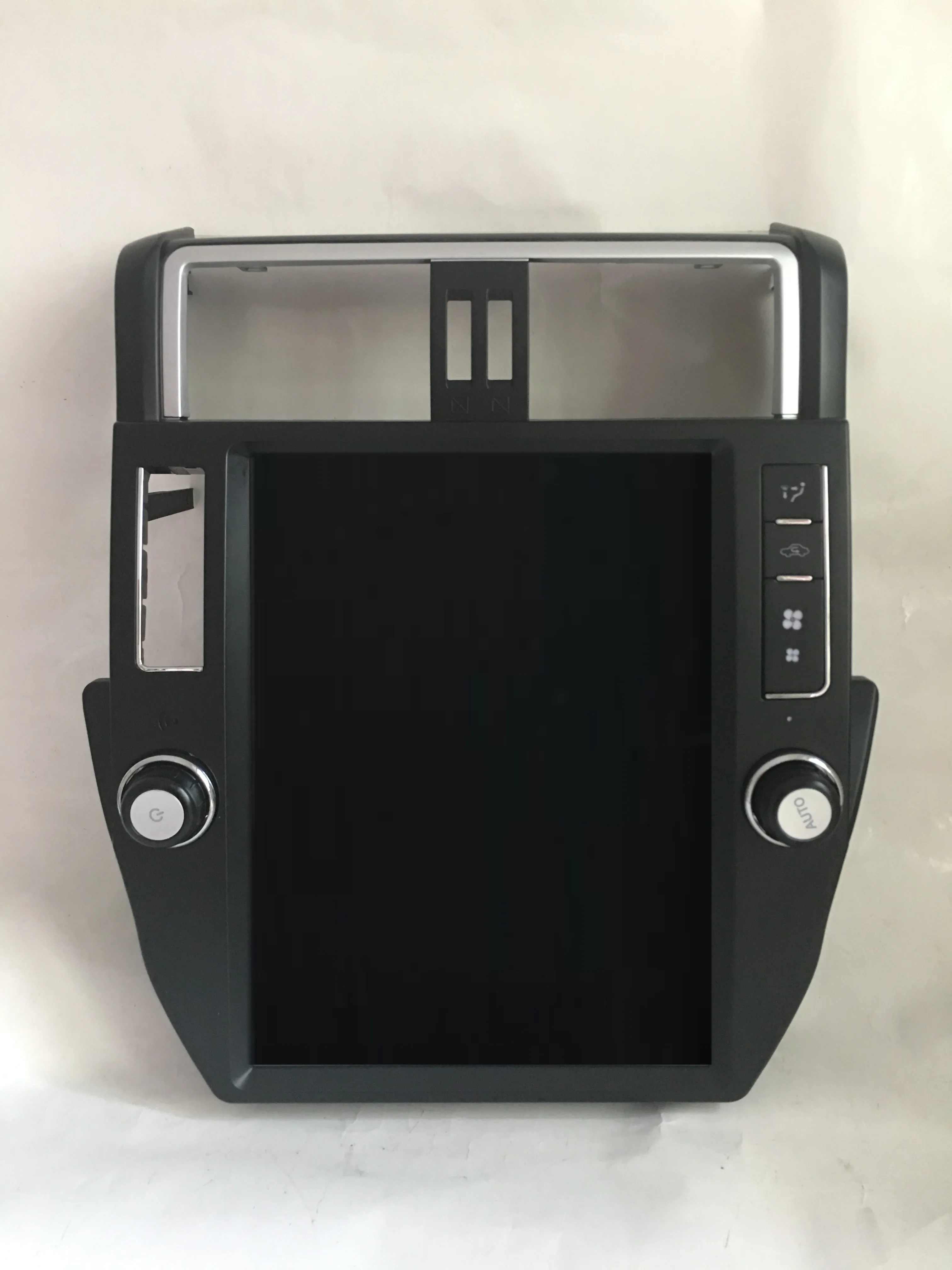 Best 12.1" Tesla Vertical Screen Android Autoradio Headunit Head Unit Car Stereo Audio for Toyota Prado 150 2014 2015 2016 2017 1