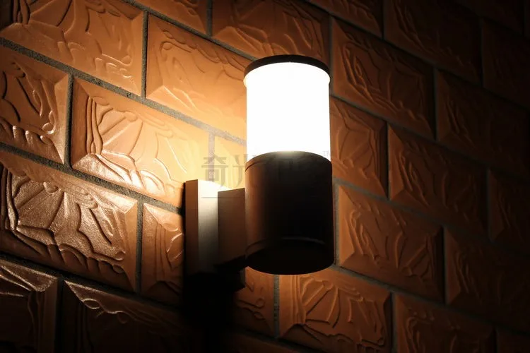 Современная Настенная Светодиодная лампа наружный настенный светильник освещение водонепроницаемые фонари на садовую ограду алюминиевые светильники для крыльца Lamparas