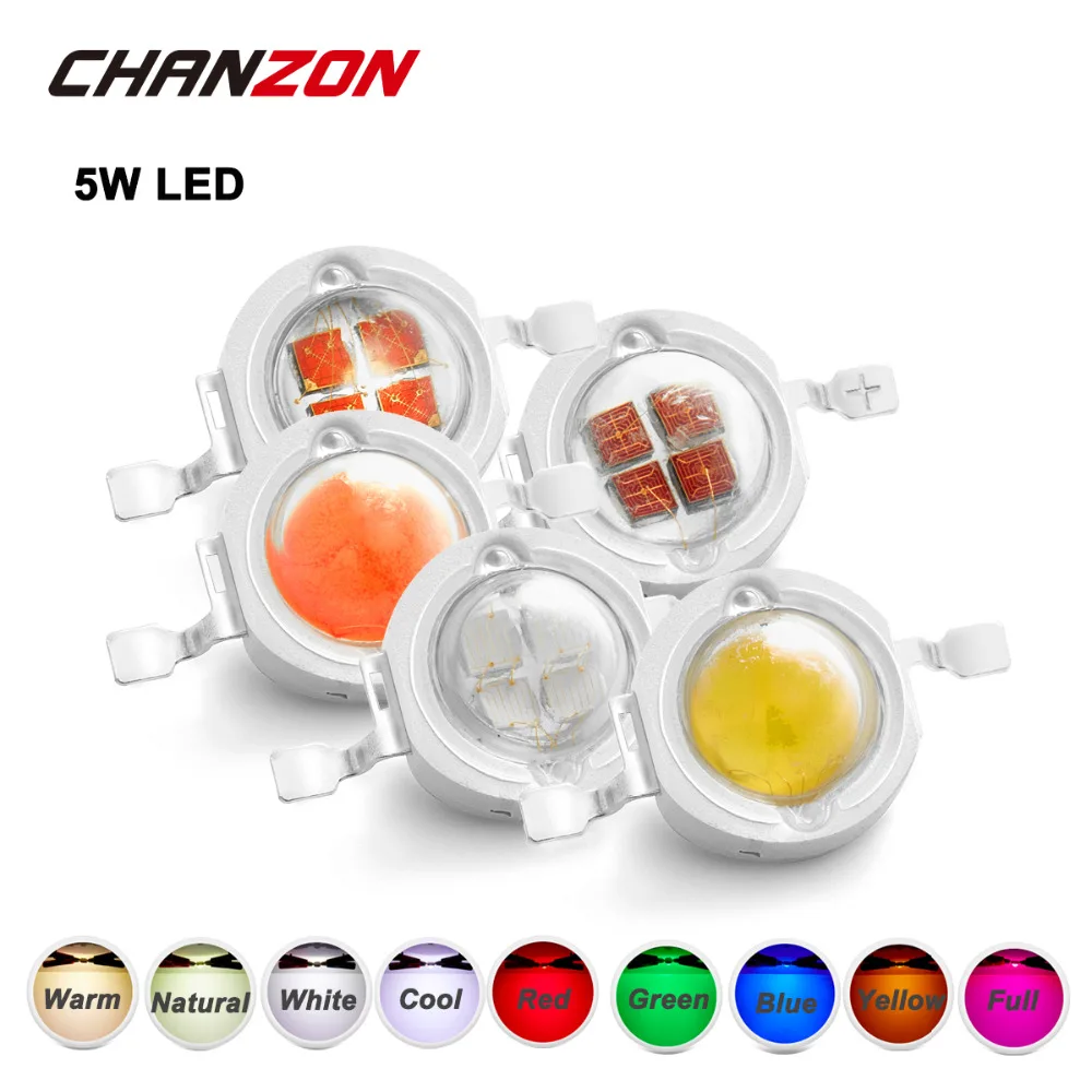 High Power 5W LED Chip