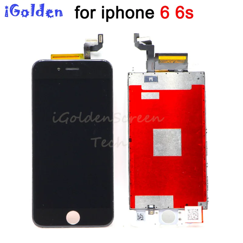 Замена ЖК дисплея для iPhone 6g 6 S дисплей стекло с сенсорным стеклом дигитайзер