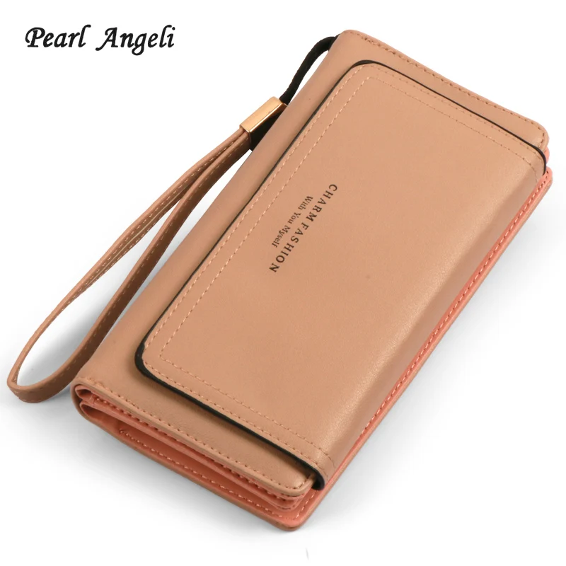 Женский кошелек Pearl Angeli с отделением для карт на молнии|Кошельки| |