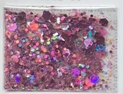 28 Colors Nail Glitter Mixed(50g bag1.76oz Grab Bag, Chunky Blend Glitter, Mixed Size Chunky Mix, Polyester Glitter Mixes,MT01 - Цвет: patter 17