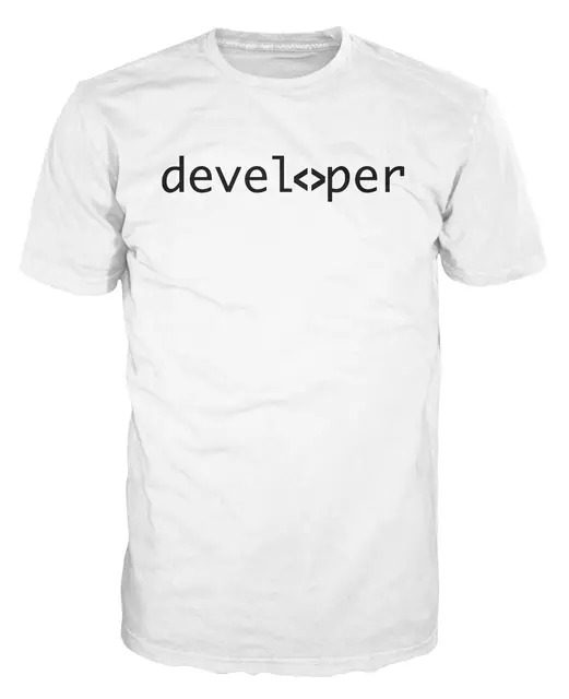Special Offers New Fashion Brand Street Hip Hop Fitness Developer Computer Software Programmer Nerd Geek App Tekkie T-Shirthomme Tee