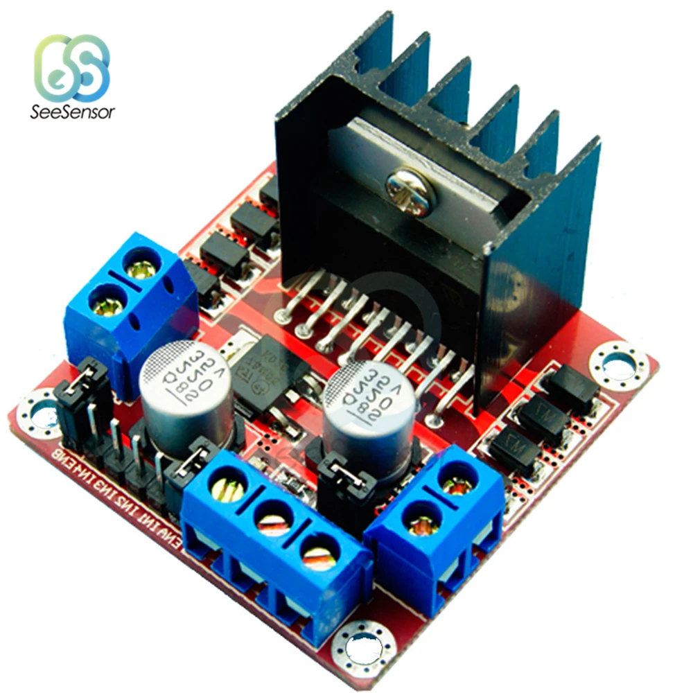 

Dual H Bridge DC Stepper Motor Drive Controller Board Module L298N for Arduino