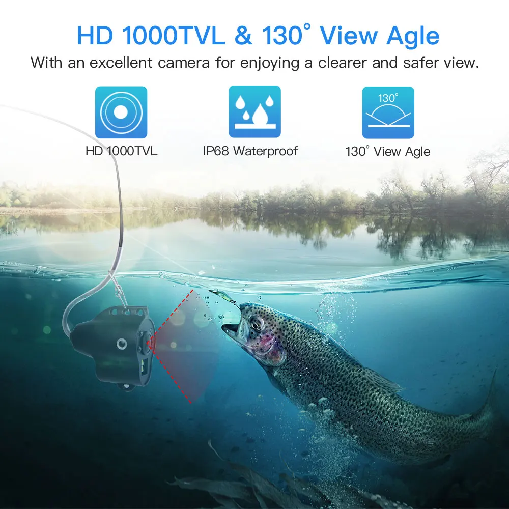 EYOYO 5 em HD 1000TVL Subaquática Inventor