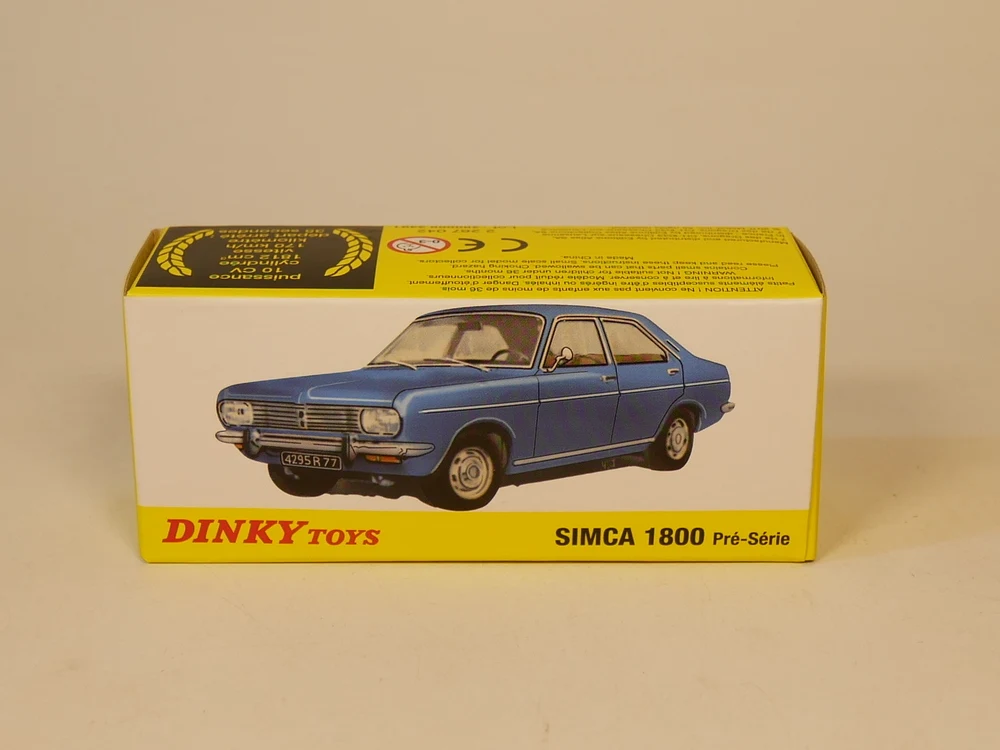 DINKY TOYS 1:43 SIMCA 1800 литая модель автомобиля