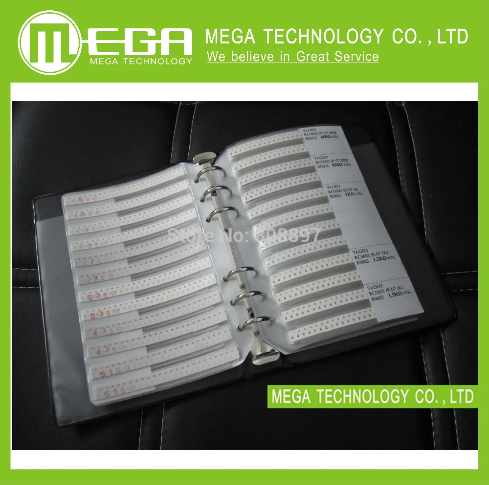 5% 0603 SMD Φ book 177 значений X 50 шт. = 8850 набор образцов|kit kits|book kitsmd kit |