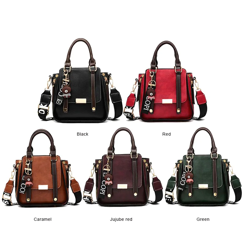  Fashion PU Leather Ladies HandBags Women Messenger Bags Totes Crossbody Shoulder Bag Boston Hand Ba - 33027177813