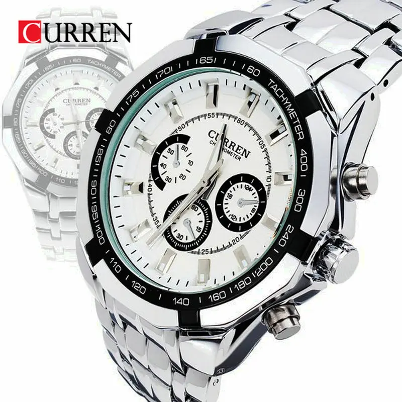Prix pour Curren Marque de Mode Hommes inoxydable Plein acier Militaire Casual Sport Montre étanche relogio masculino quartz Montre-Bracelet Vente Prix pour Curren Marque de Mode Hommes inoxydable Plein acier Militaire Casual Sport Montre étanche relogio masculino quartz Montre-Bracelet Vente