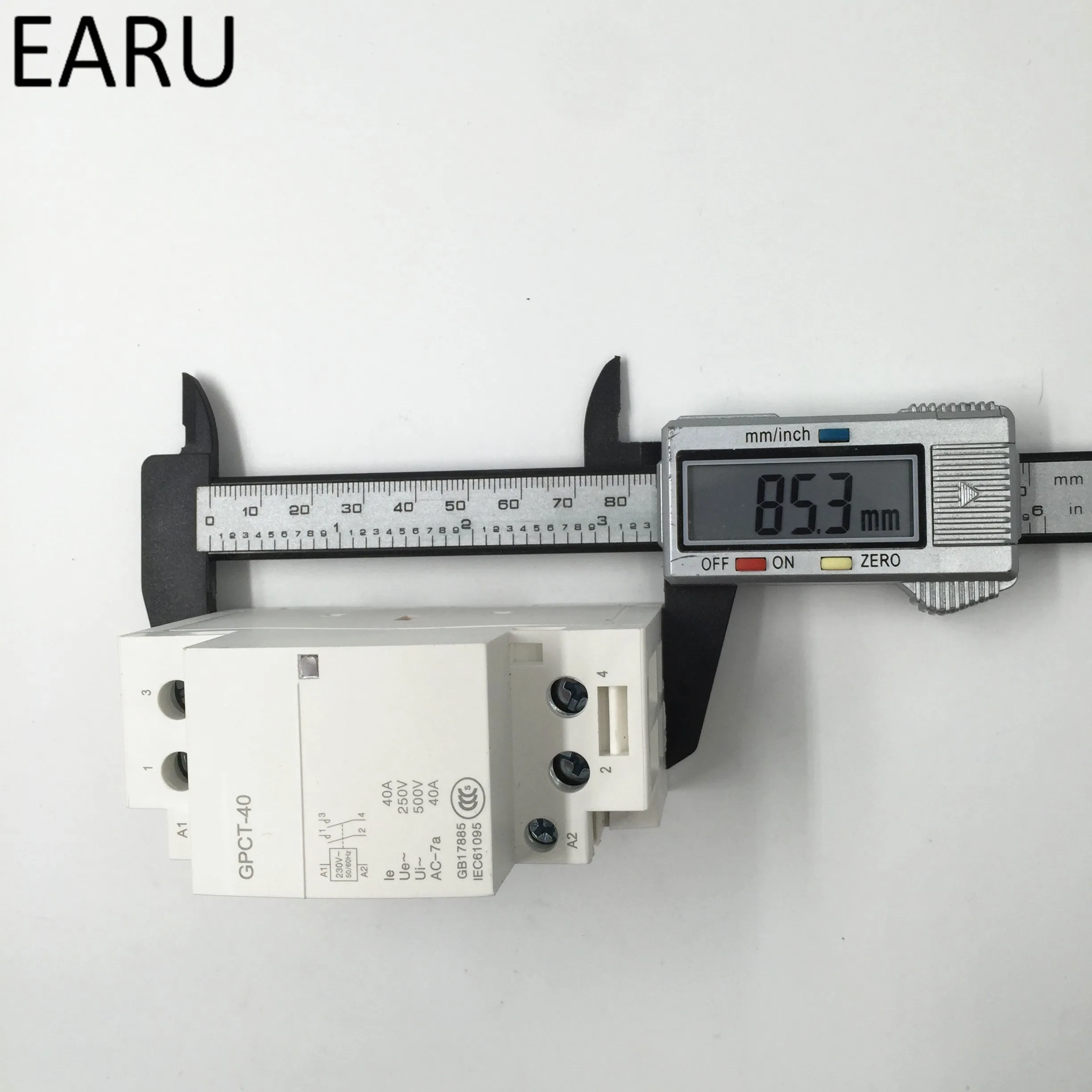 GPCT1 2P 40A 63a 220 A 230V/V 50/60HZ Din Rail Ac контактор для дома 2NO For Home Hotel Resturant|Замыкатели| |