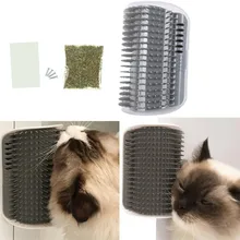 Товары для животных Cat массажер Играть Игрушка для кошек кисть расческа салфетки милый скрипка артефакт синий мебель и лотерейный кошки мебель