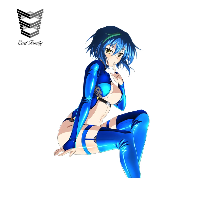 EARLFAMILY сексуальные автомобильные мультипликационные наклейки Сейлор Мун 3D