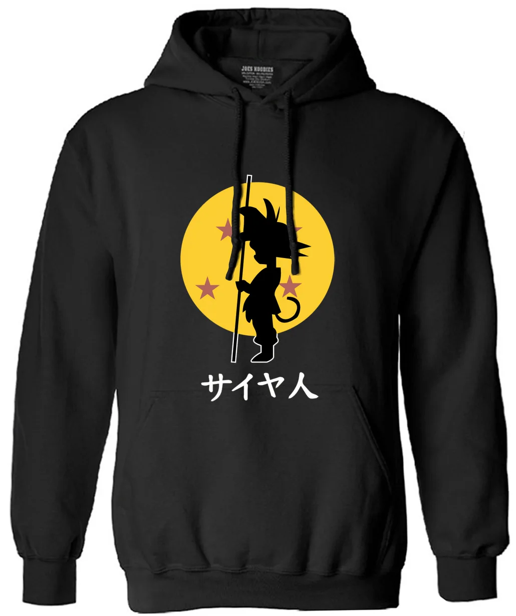 

Dragon Ball Z Wukong long sleeve crossfit darke streetwear harajuku crossfit ball z hipster casual cotton hoodies men sweatshirt