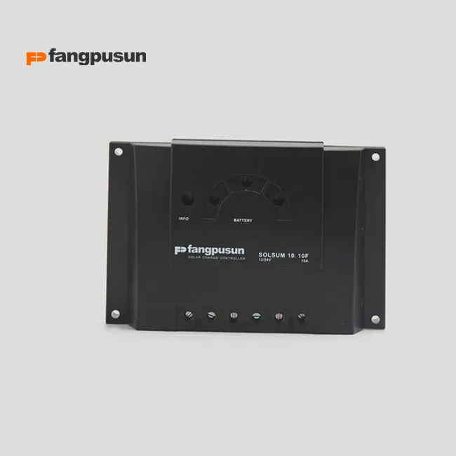 

10A PWM Solar charge controller for 12V 24V PV system Solsum 10.10F with LED display night light function