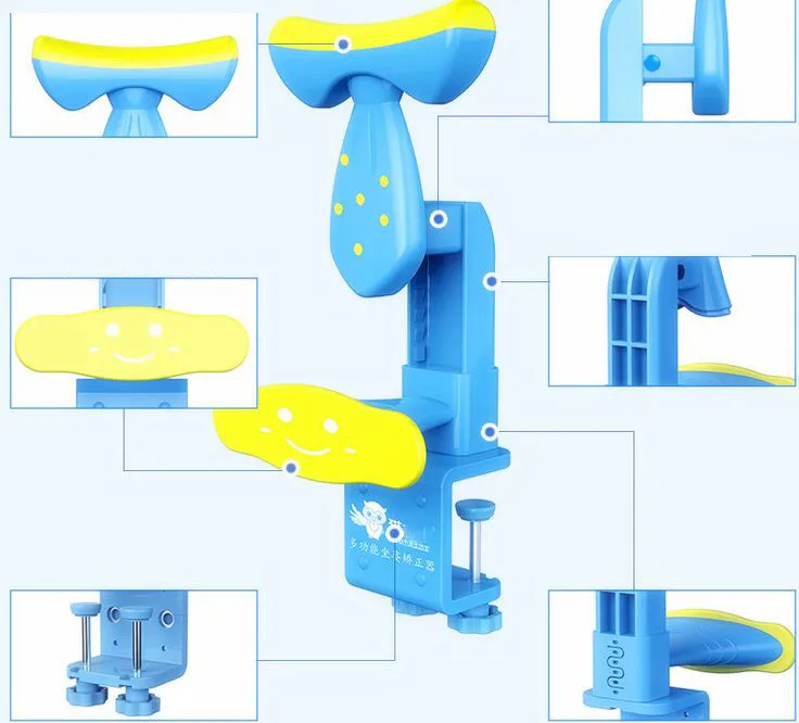 Сидячий Корректор осанки для студентов, детей, Многофункциональная Защита глаз, регулируемая защита от близорукости, защита Горбунов