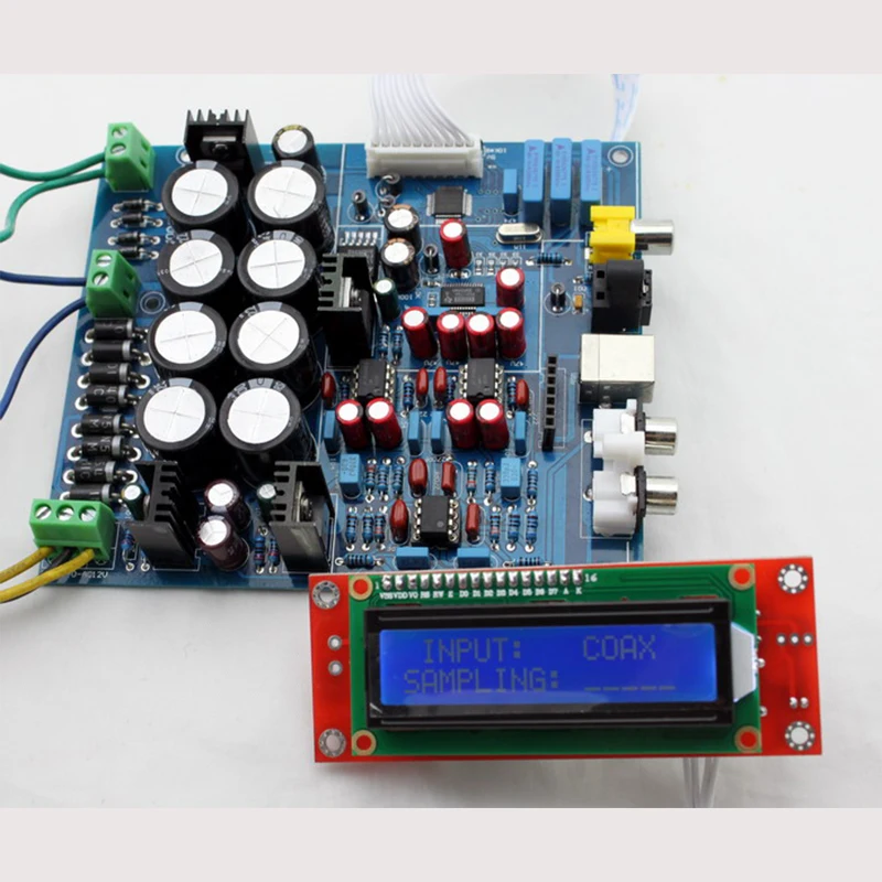 PCM1794 AK4118 AD827 USB DAC декодирование плата управления аудио усилитель плата(за исключением USB дочерней карты