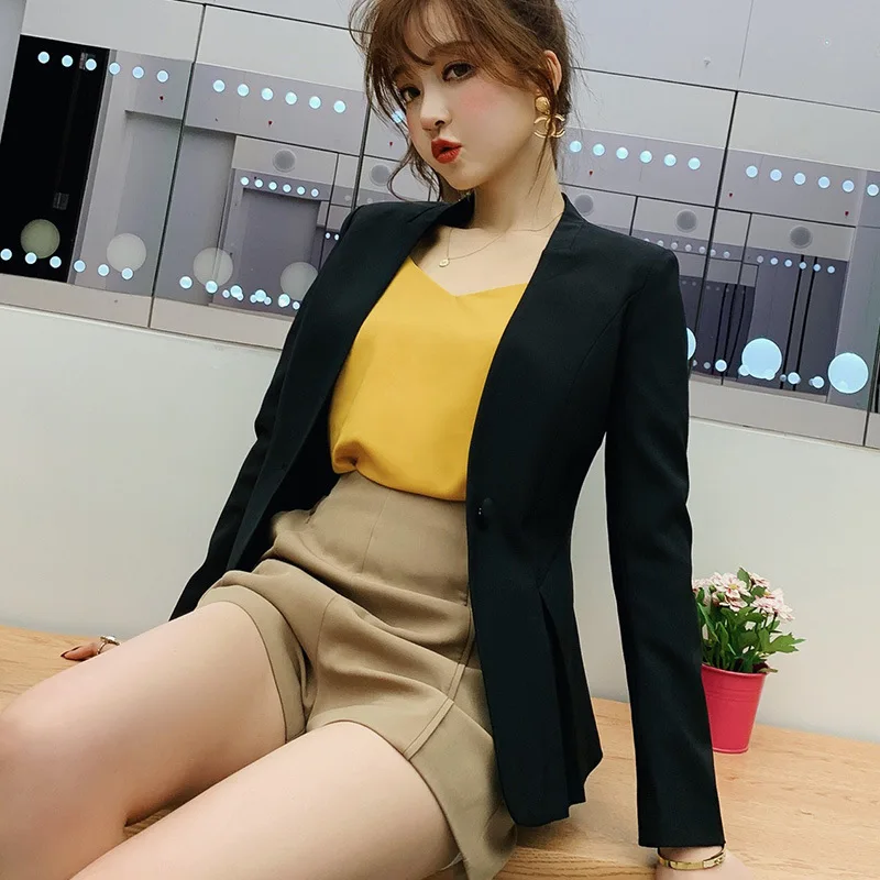 Женская куртка с длинным рукавом chaquetas mujer 5024 80 осень 2019|Куртки| |