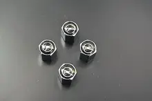 2015 Hot 4 UNIDS Metal Cromado Vástagos de las Válvulas Caps rueda Del Neumático de Coche Para Opel Todo Modelo de Alta calidad libre del envío