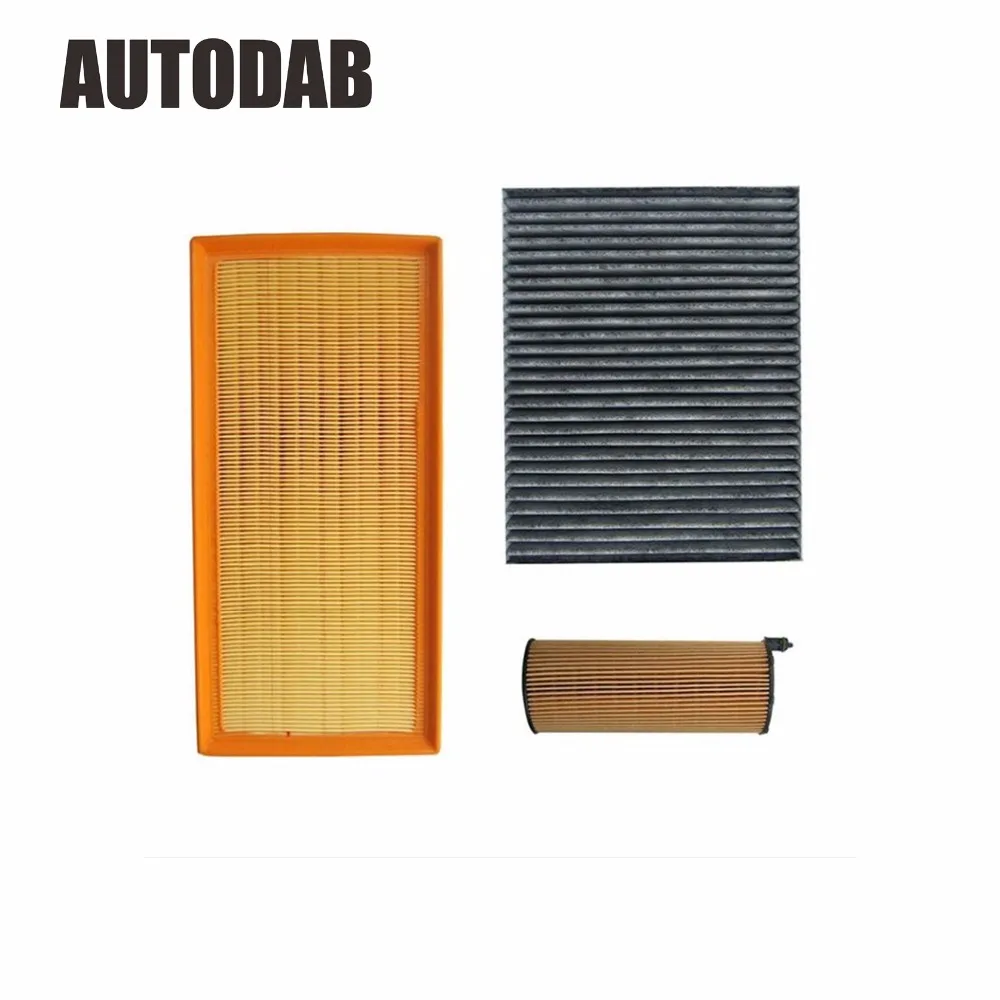 

High Quality filters for Audi Q7 3.0 4.2 Diesel engine air filter+oil filter+cabin filter