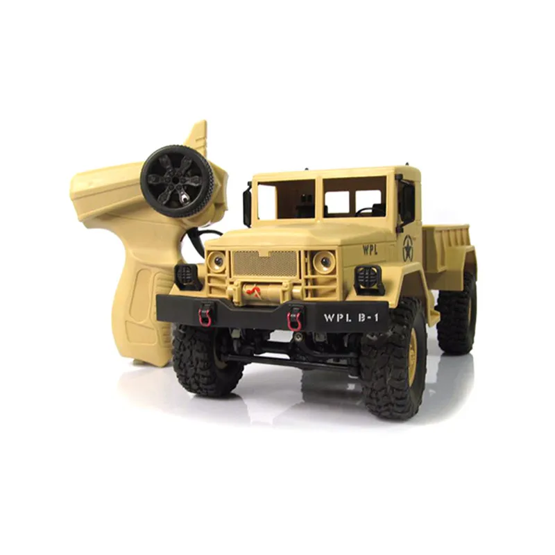 New Arrival WPL WPLB-1 1/16 2.4G 4WD RC Crawler Off Road Car With Light RTR Toy Gift For Boy Children