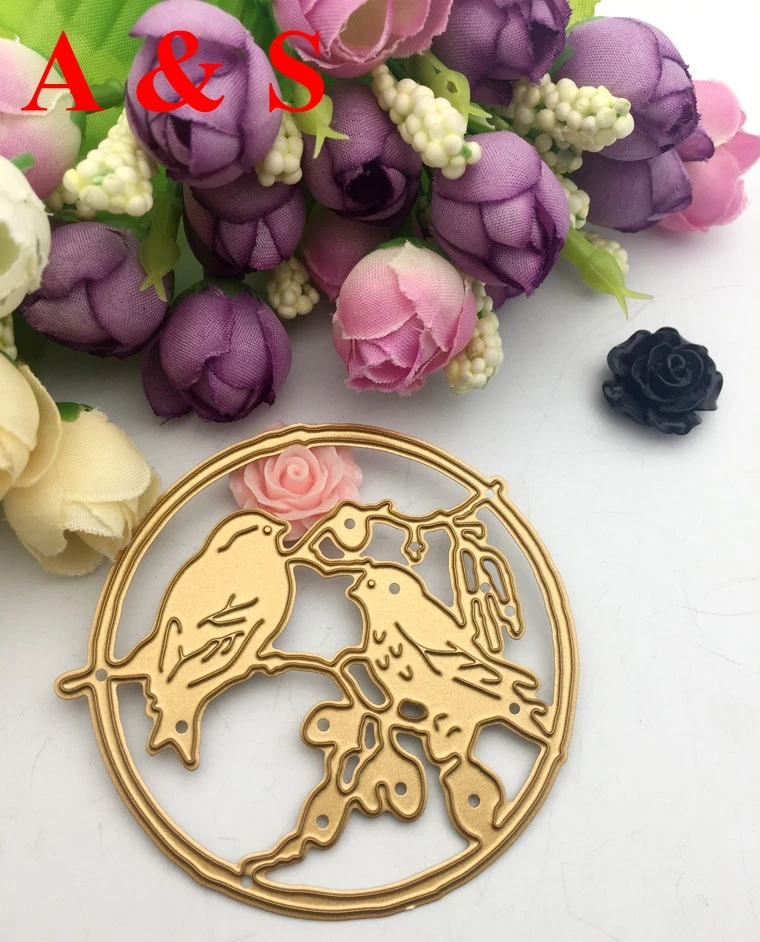  Q60 METAL CUTTING DIES Bird card frame album paper craft wedding invitation embossing stencil art c - 32829073070