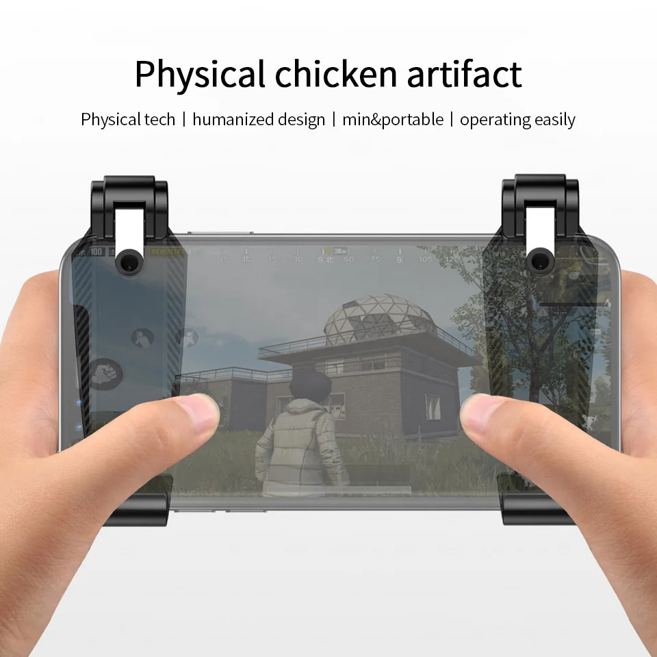 AK47 New L1R1 Game Trigger for PUBG Mobile Game Shooting Knob Lens Key Smart Phone Gaming Shooter C