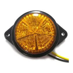 Пара света светодиодный размеры Размеры боковой прицеп Ван 12 В желтый