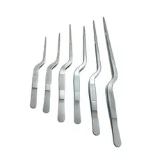 Локоть пинцет антистатические ручной инструмент прозрачный зажим 14 см-30 см нержавеющая сталь техническое обслуживание Ремонт набор инструментов ремесло пинцет