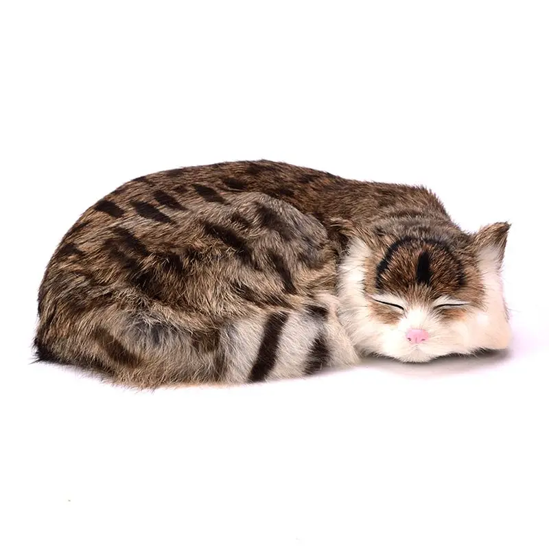 realistic cat plush
