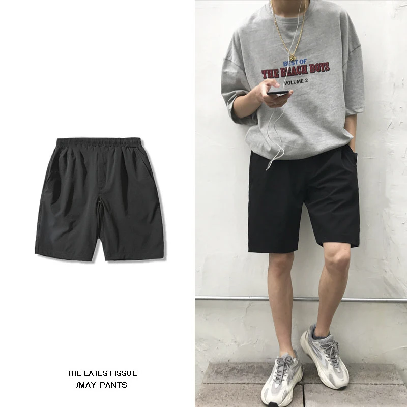 

Men's shorts Korean version of the trend casual pants 2019 summer new