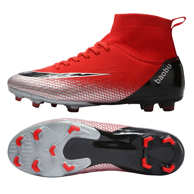 

2019 mew Football Boots original Men Soccer Shoes Long Spikes FG Predator 19+ Outdoor Cleats Wholesale 31-48#