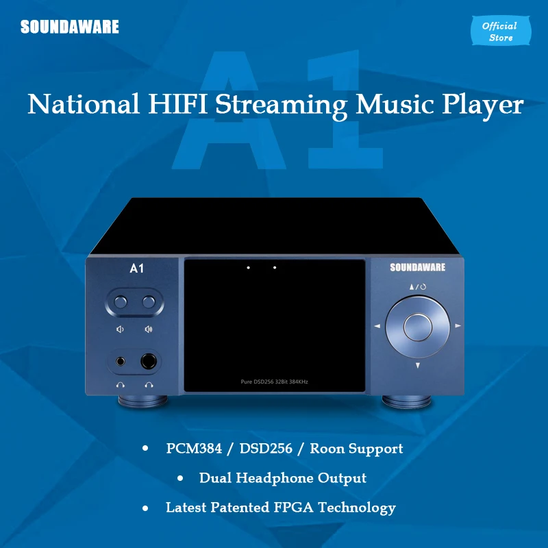

Soundaware A1 national multifunctional streaming music player Roon DLNA Airplay SD card DSD256 PCM384