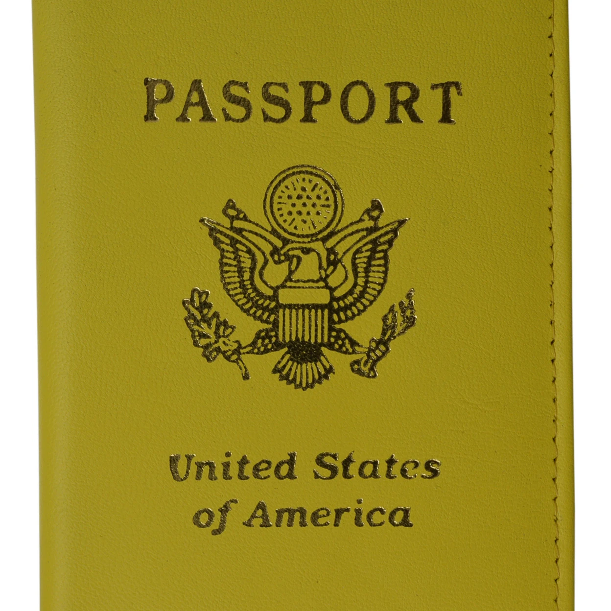 Genuine Leather USA Passport Wallet, Holder, Cover for Travel (2)