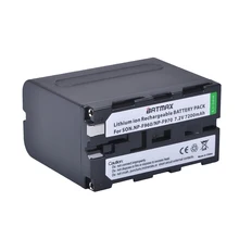 1Pcs NP F970 NP F970 NP F960 Digital Camera Li ion Battery For LED Video Camera