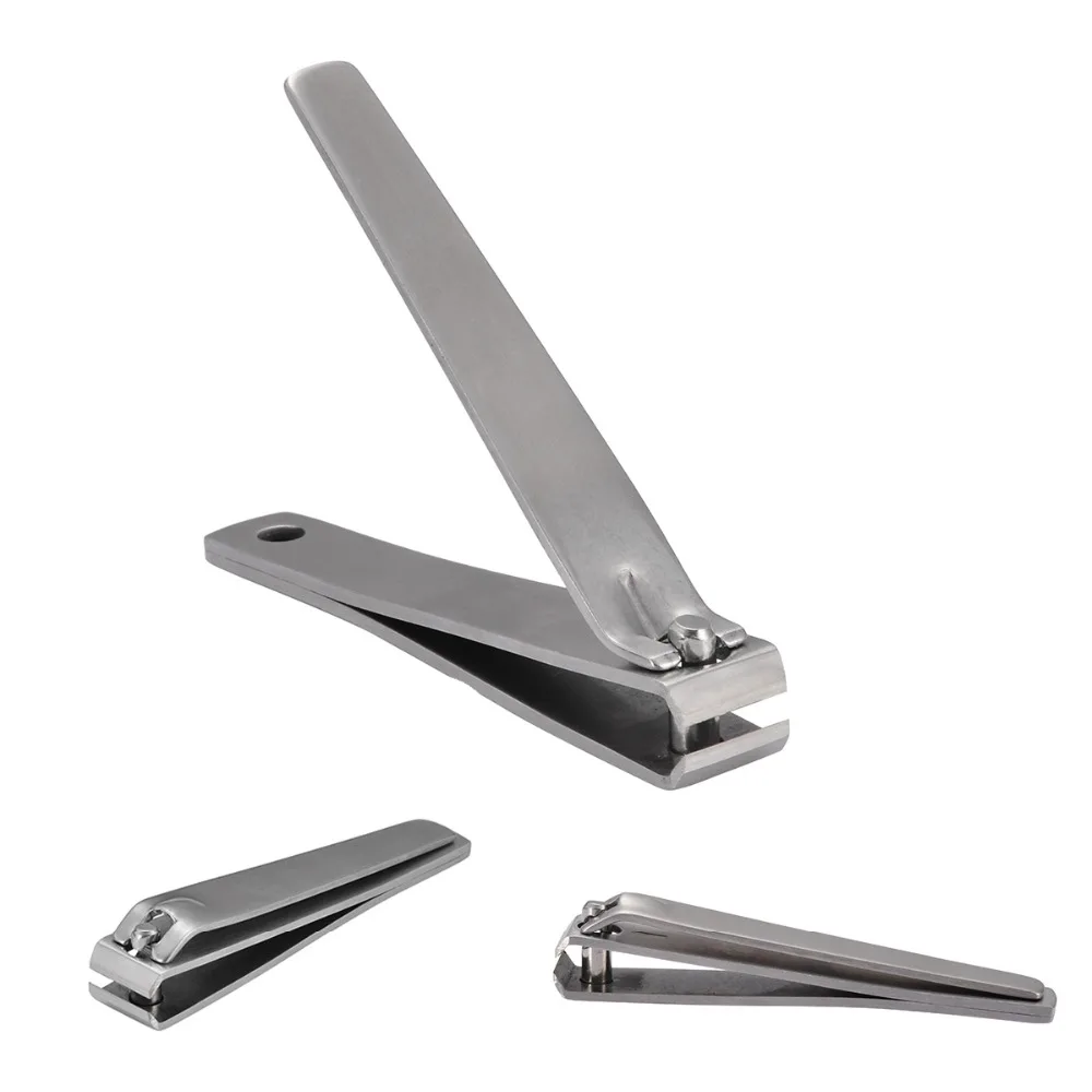 1 шт. машинка для стрижки ногтей из нержавеющей стали|stainless steel nail cutter|toe clippernail clipper