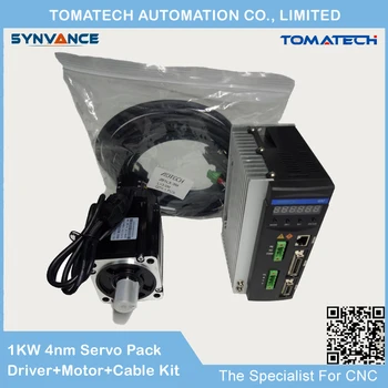 

QS7 Series 90mm flange 750W 3000rpm 2.4nm AC Servo drive and motor with cables