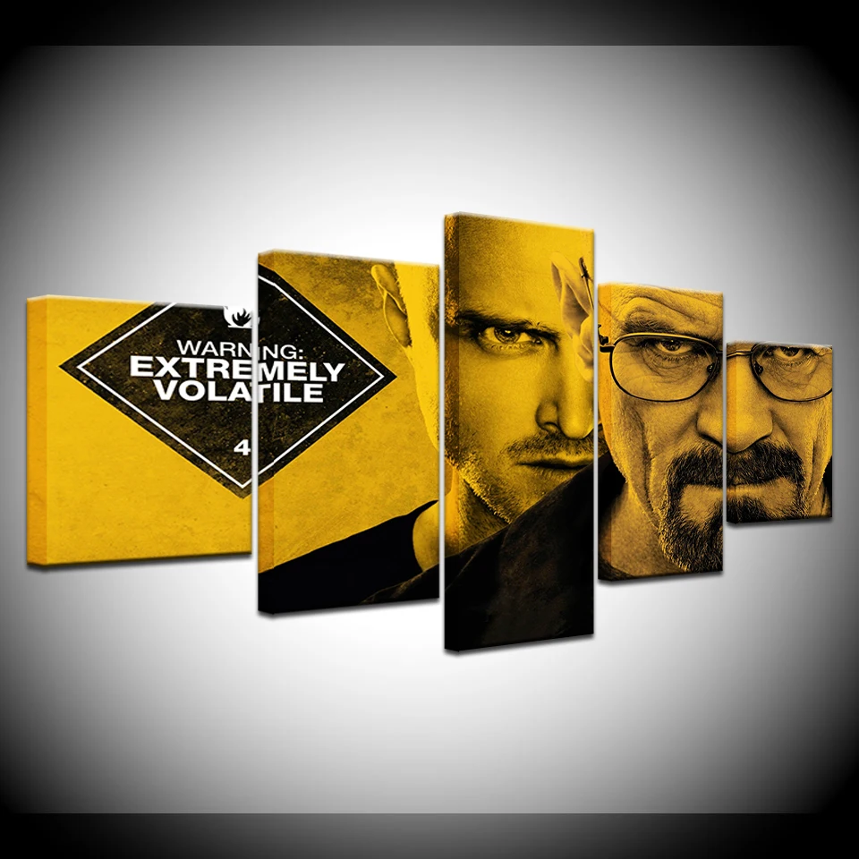 The Breaking Bad movie 5 шт. обои современный модульный плакат книги по искусству холст картины для гостиная домашний декор