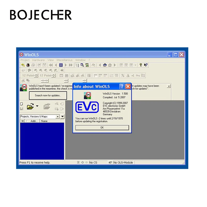 

WinOLS Version 1.500 with Unlock Patch