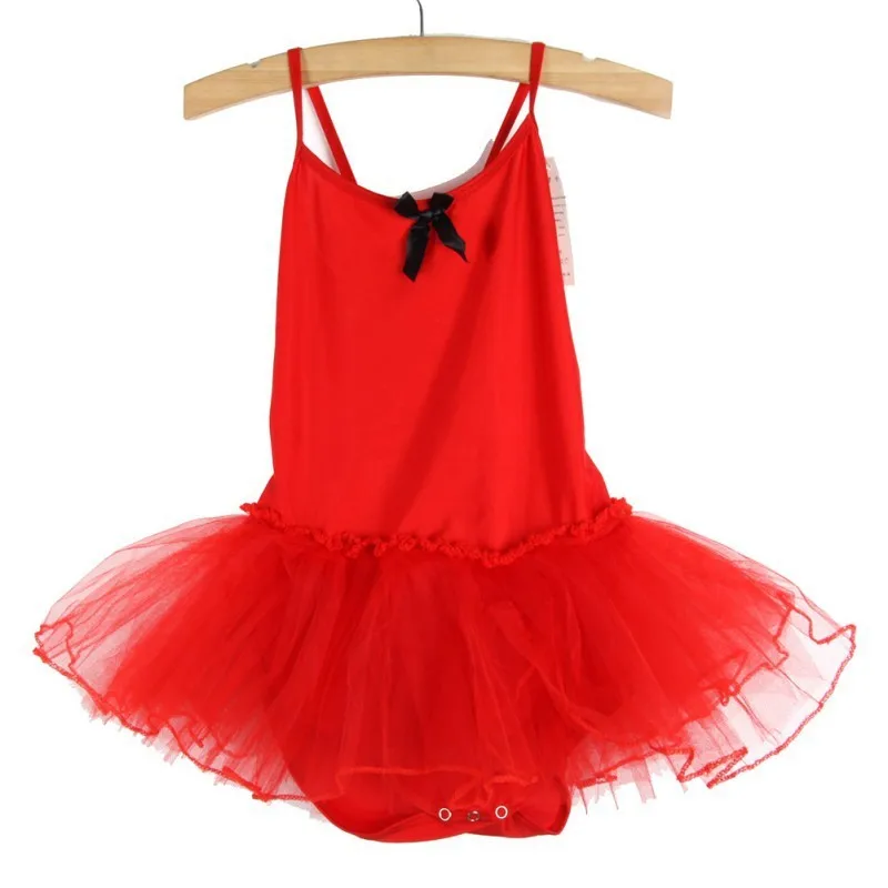 Профессиональное балетное платье для девочек балетное платье-пачка для танцев Детское трико платья без рукавов танцевальное платье для девочек от 2 до 7 лет