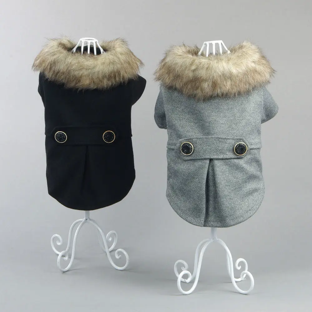 

Pet Dog Cat Puppy Sweater Hoodie Coat Clothes Warm Costume Apparel