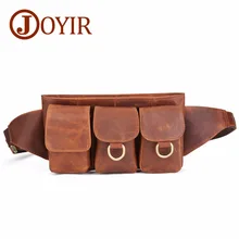 Натуральная кожа мужские Поясные Сумки Crazy Horse Кожаные мужские нагрудные сумки чехол для телефона для верховой езды многофункциональные
